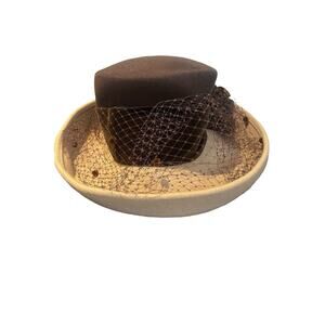 Micheal Howard Women's 100% wool felt hat made in USA NWT